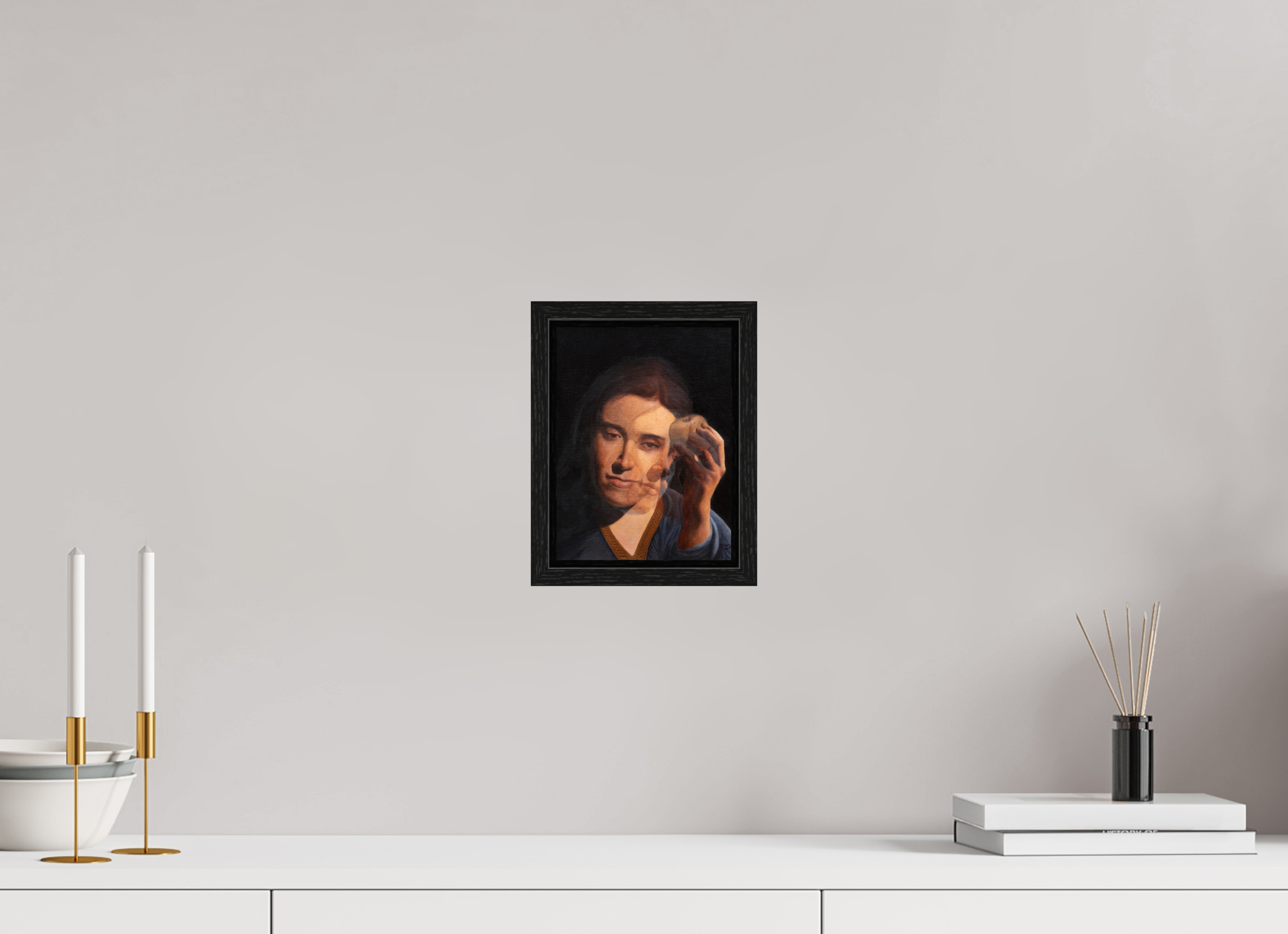 15 x 20 cm, Floater Frame L'espérance - Saga de La boite de Pandora