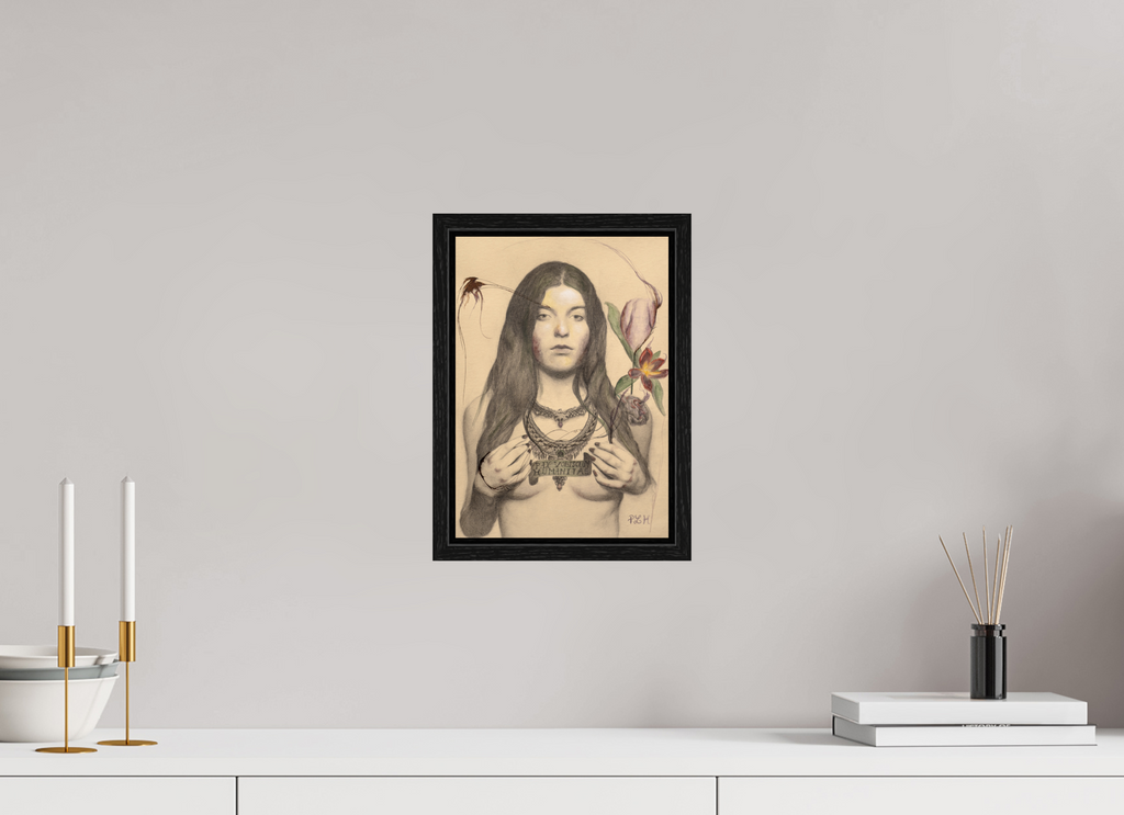 ISO A4 (21 x 29,7 cm), Floater Frame Paix à vous humanité