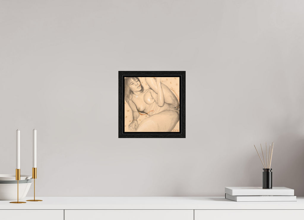 20 x 20 cm, Floater Frame Erotique